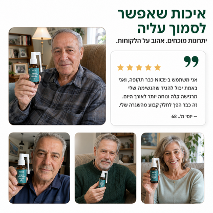 NICE · נייס® - תרסיס לניקוי ריאות